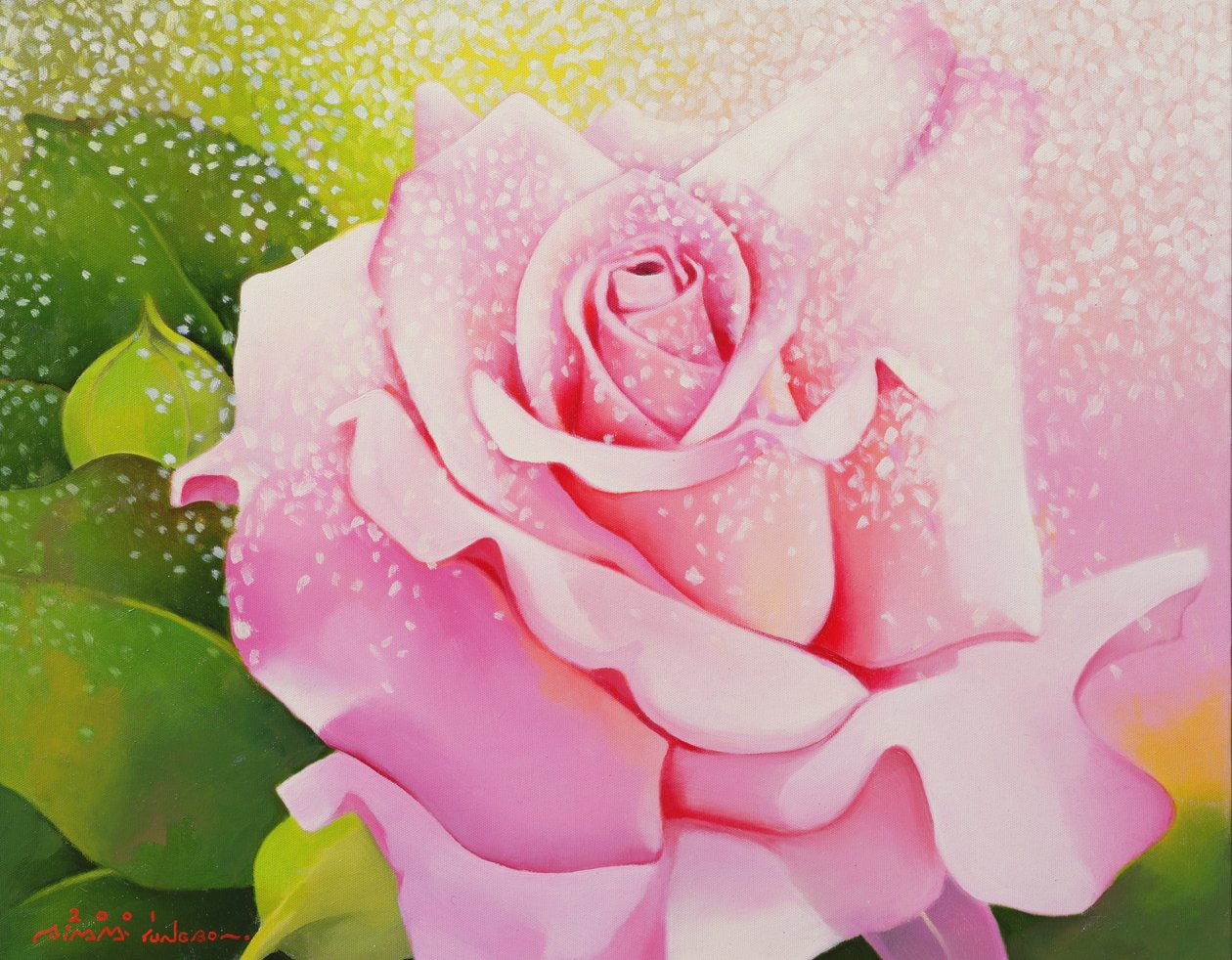 Die Rose, 2001 von Myung-Bo Sim