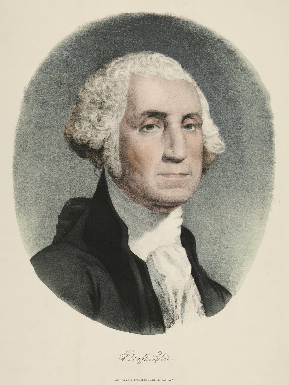 George Washington von Currier and Ives