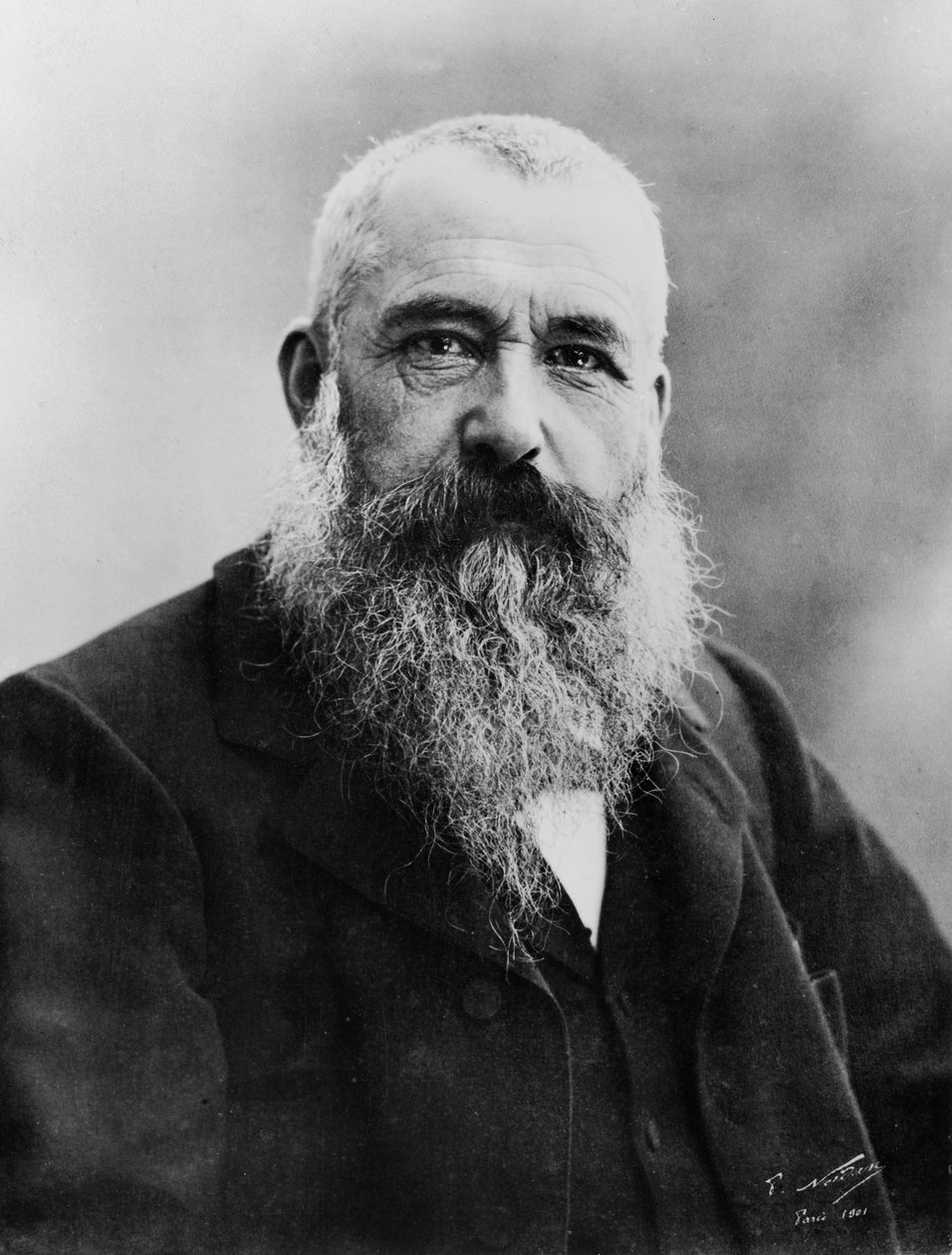Porträt von Claude Monet, 1901 von Nadar