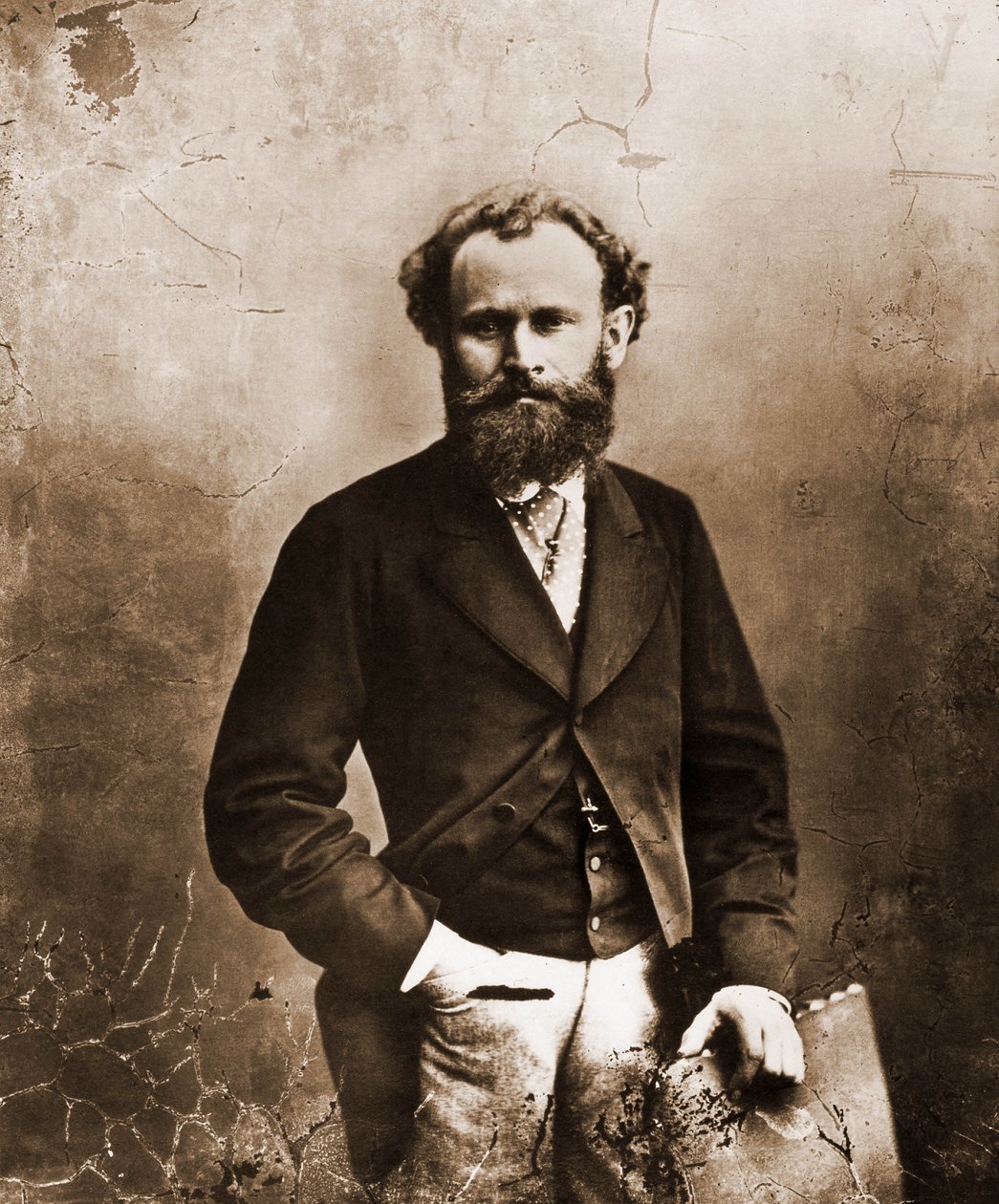 Porträt von Édouard Manet, Maler 1832-1883 (Foto) von Nadar