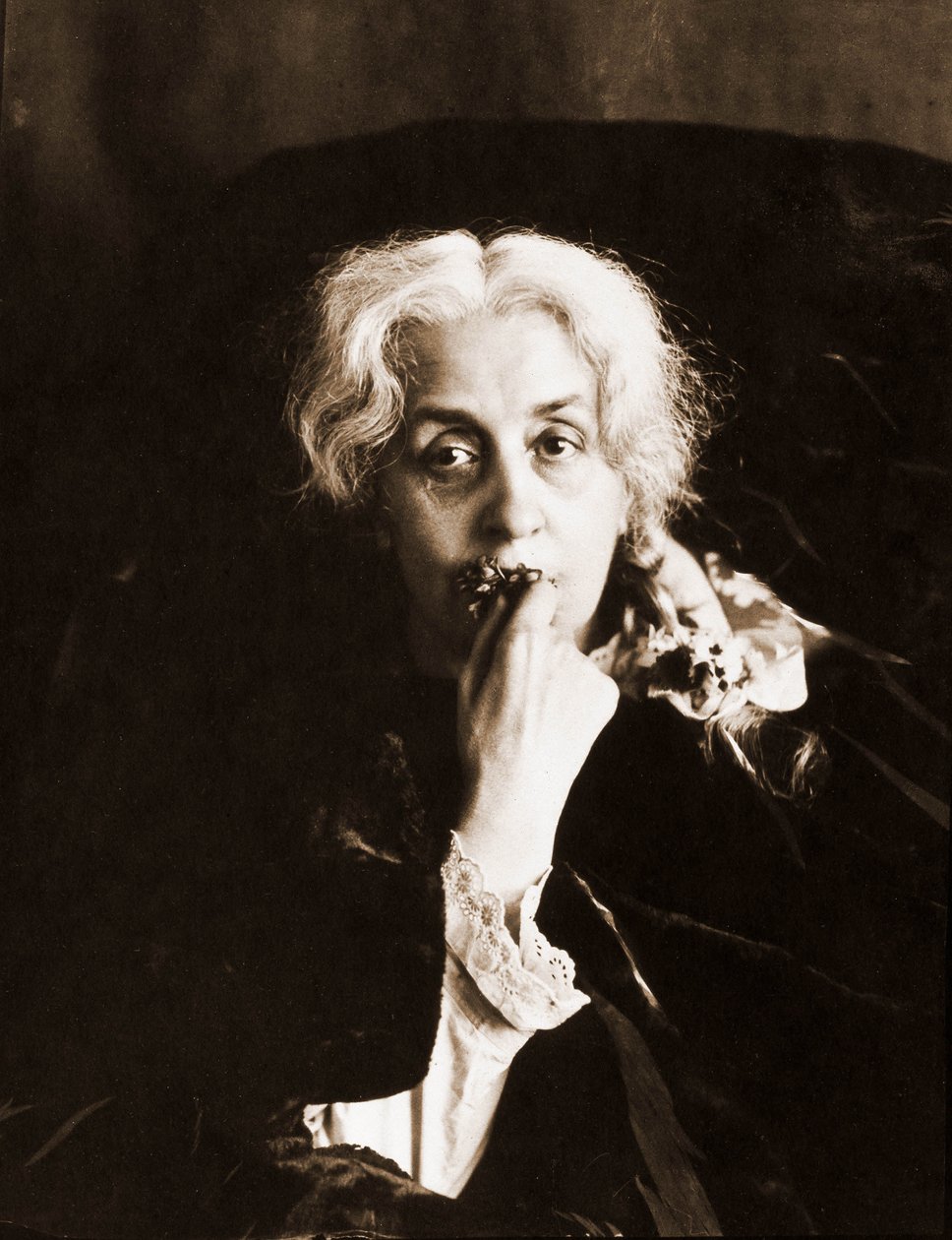 Porträt von Ernestine Nadar, geborene Lefevre 1836-1909 von Nadar