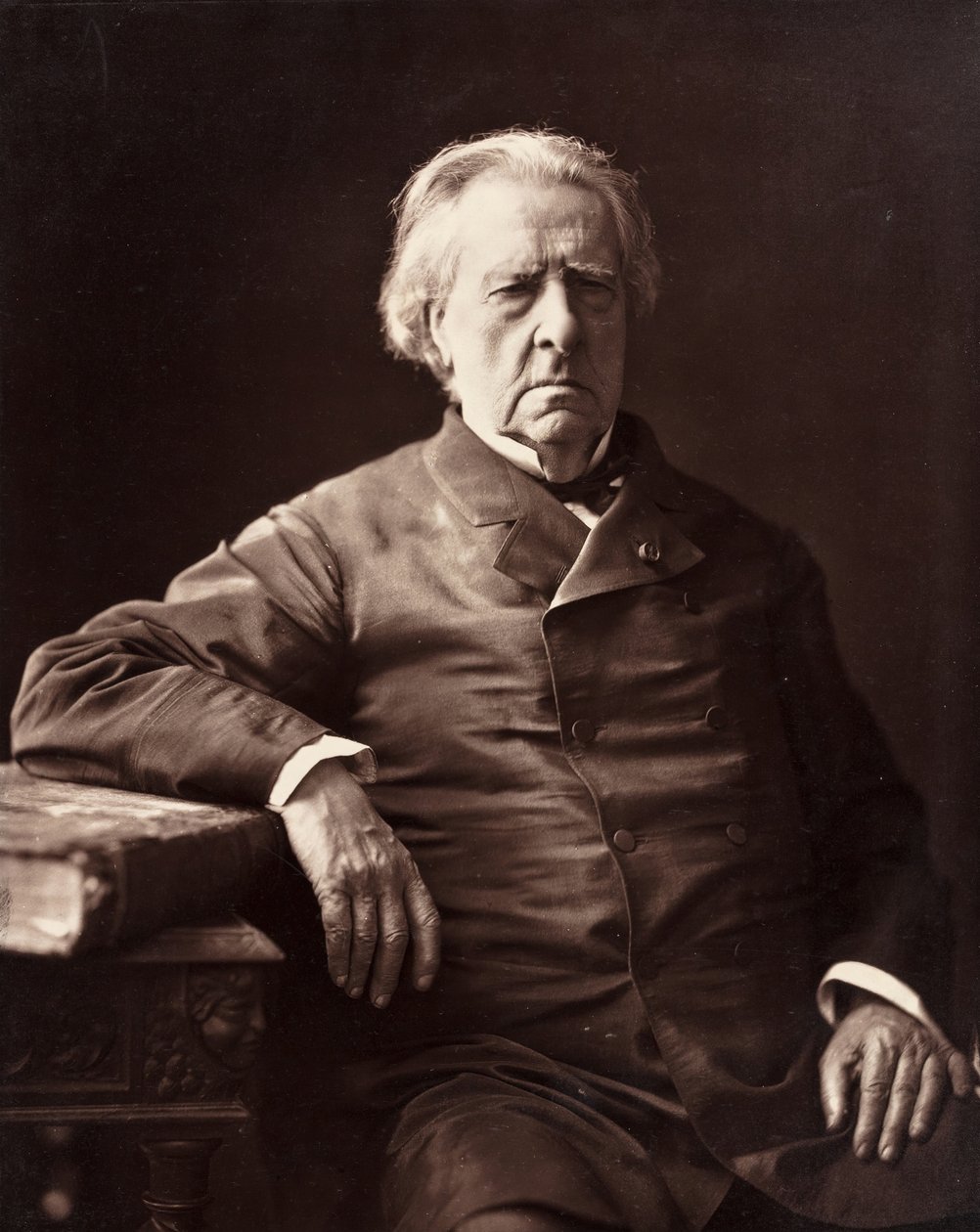 Baron Isidore Justin Séverin Taylor belgischer Dramatiker und Reiseschriftsteller, 1789-1878, 1872-75 von Nadar
