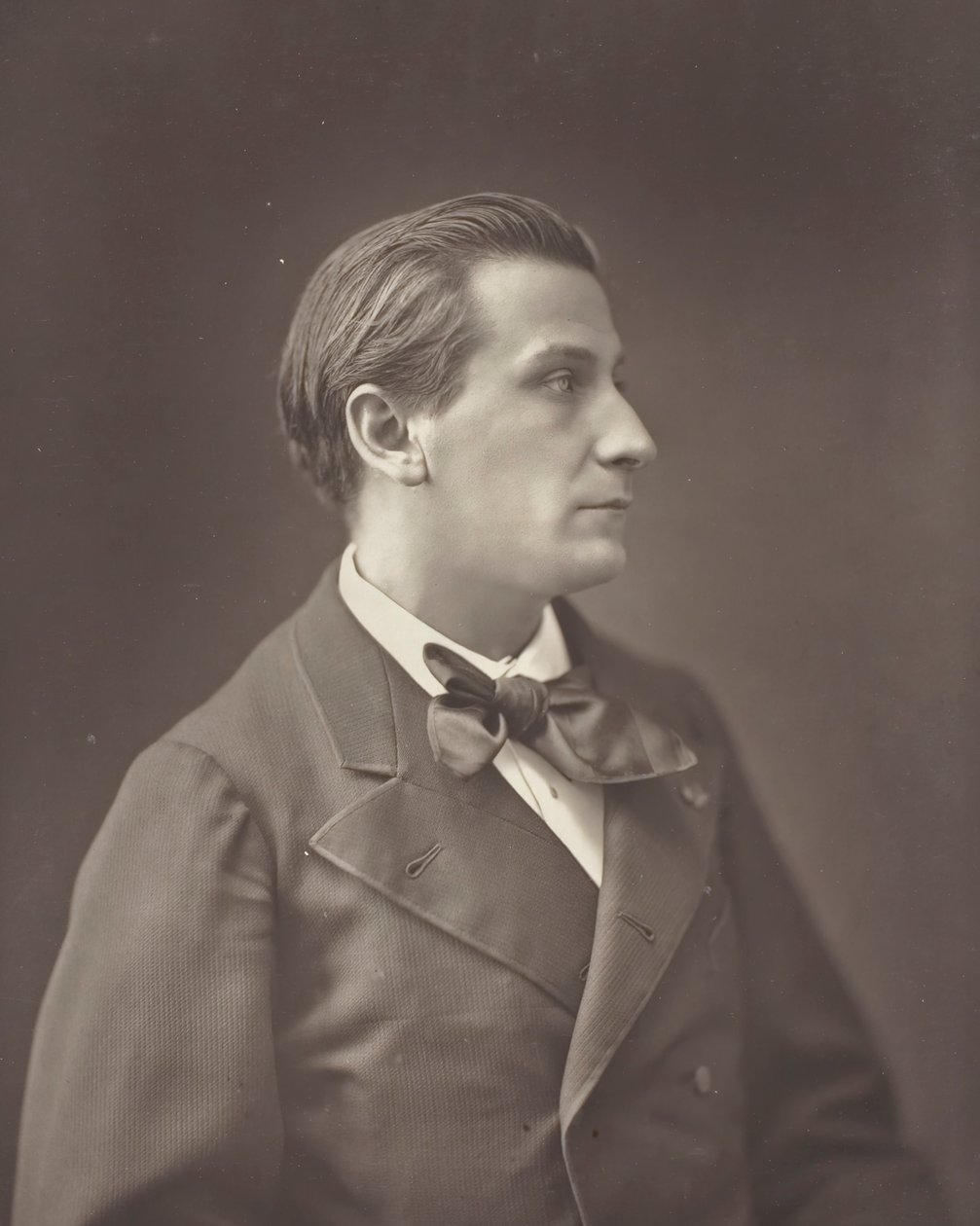François Coppée französischer Dichter und Romanautor, 1842-1908, ca. 1876 von Nadar