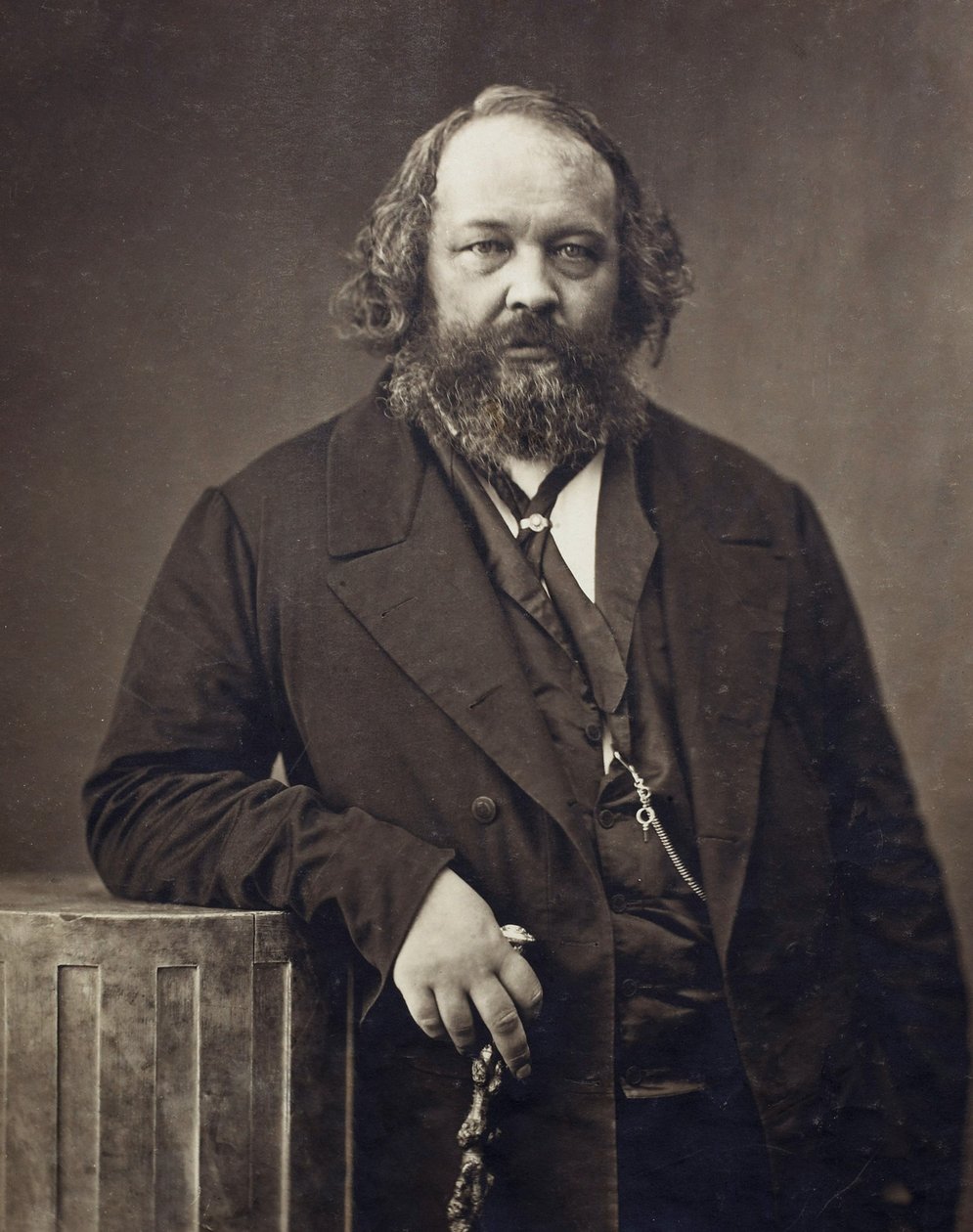 Porträt von Mikhail Alexandrovich Bakunin von Nadar