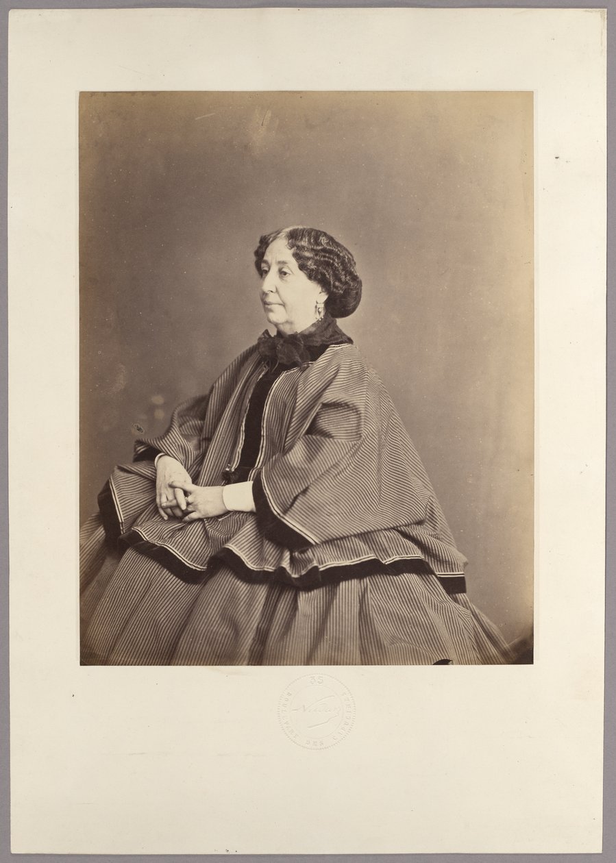 Der Schriftsteller George Sand von Nadar