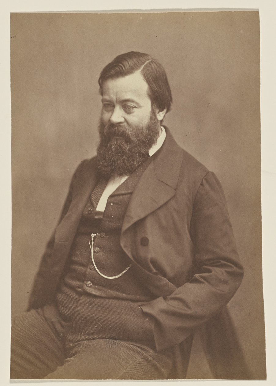 Albert Patin de la Fizelière, Schriftsteller von Nadar [Gaspard Félix Tournachon]