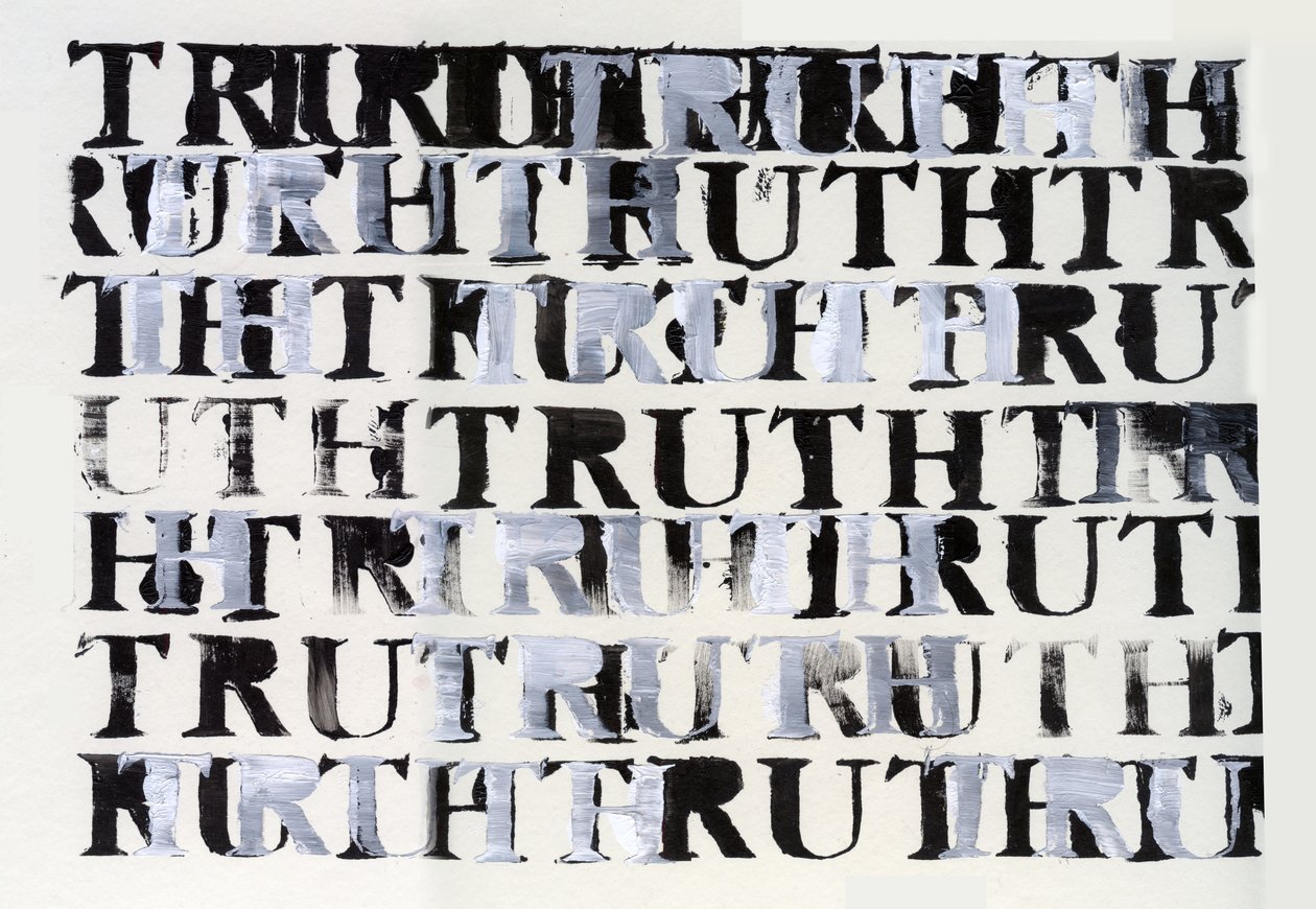 Die Wahrheit in Schwarz und Weiß, 2015 von Nancy Moniz Charalambous