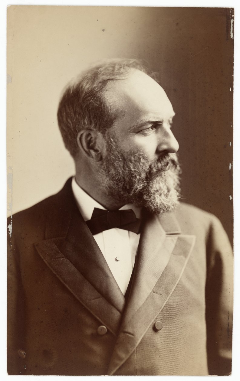 James Garfield von Napoleon Sarony