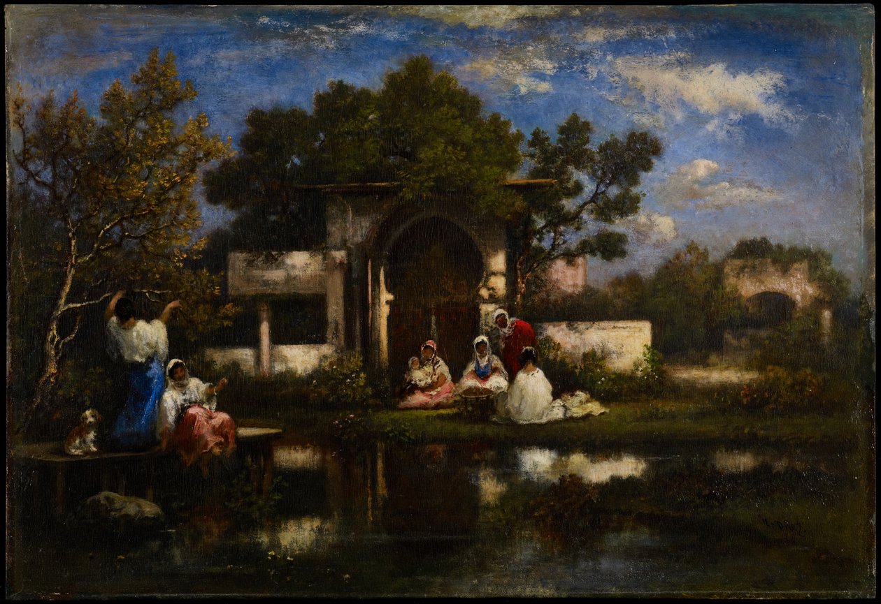 Serail, Konstantinopel, 1865-75 von Narcisse Virgile Diaz de la Peña