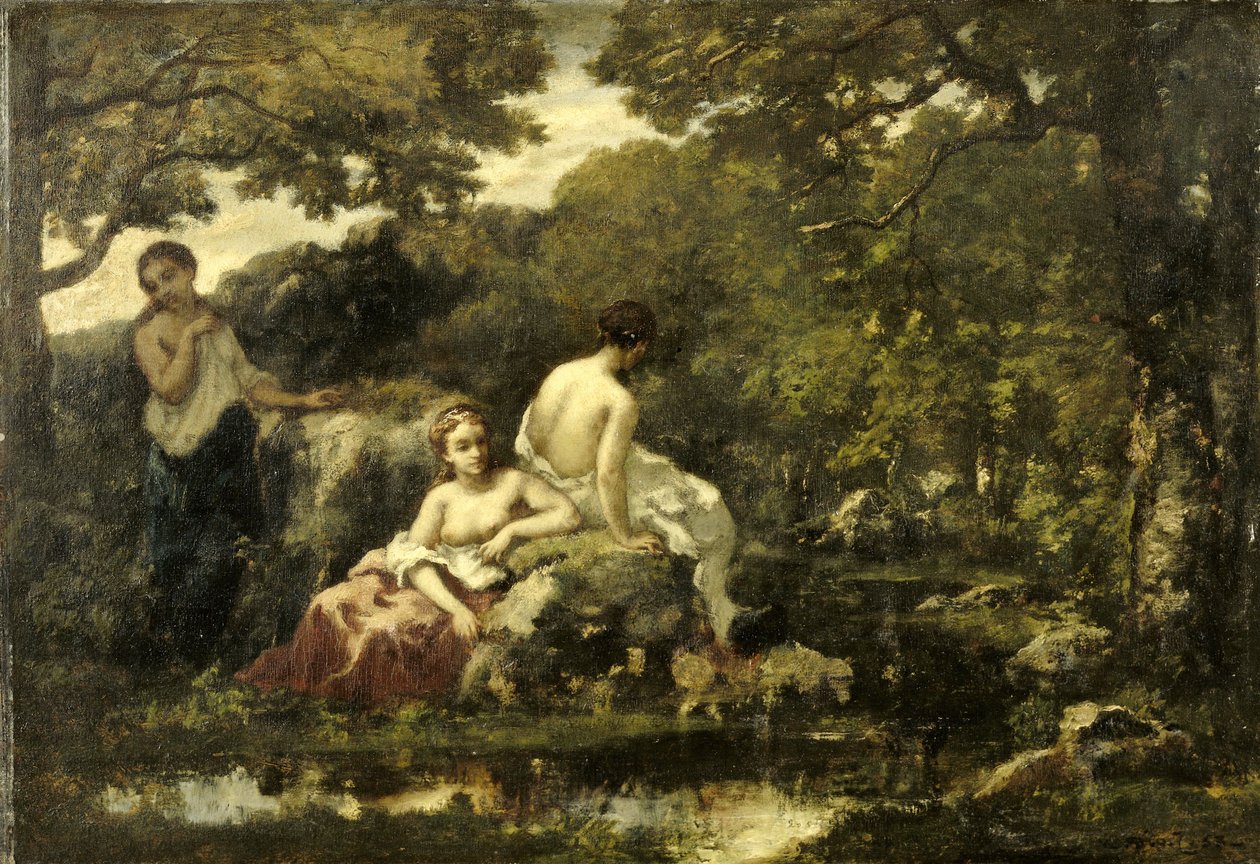 Idylle von Narcisse Virgile Diaz de la Pena