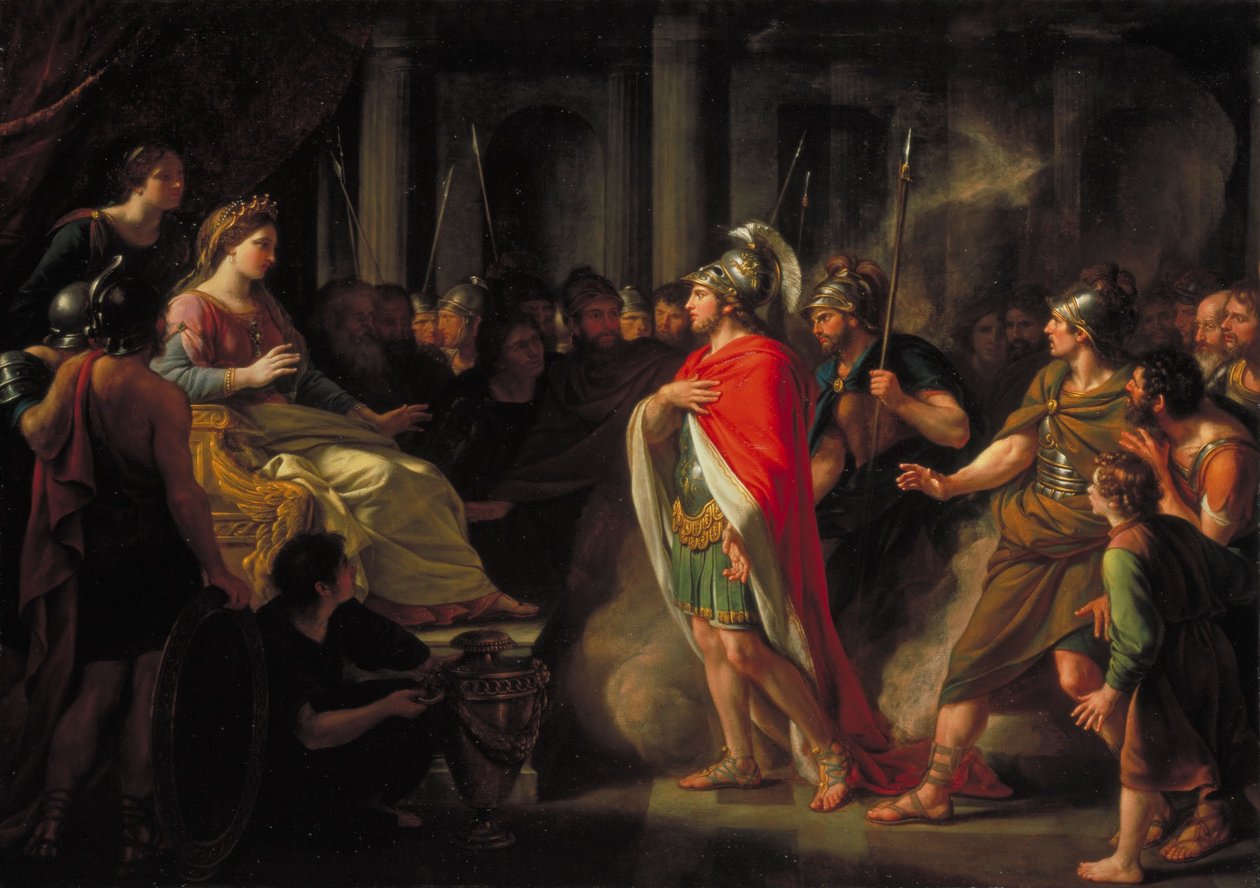 Das Treffen von Dido und Aeneas von Nathaniel Dance-Holland
