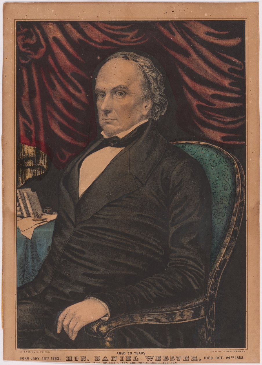 Daniel Webster von Nathaniel Currier