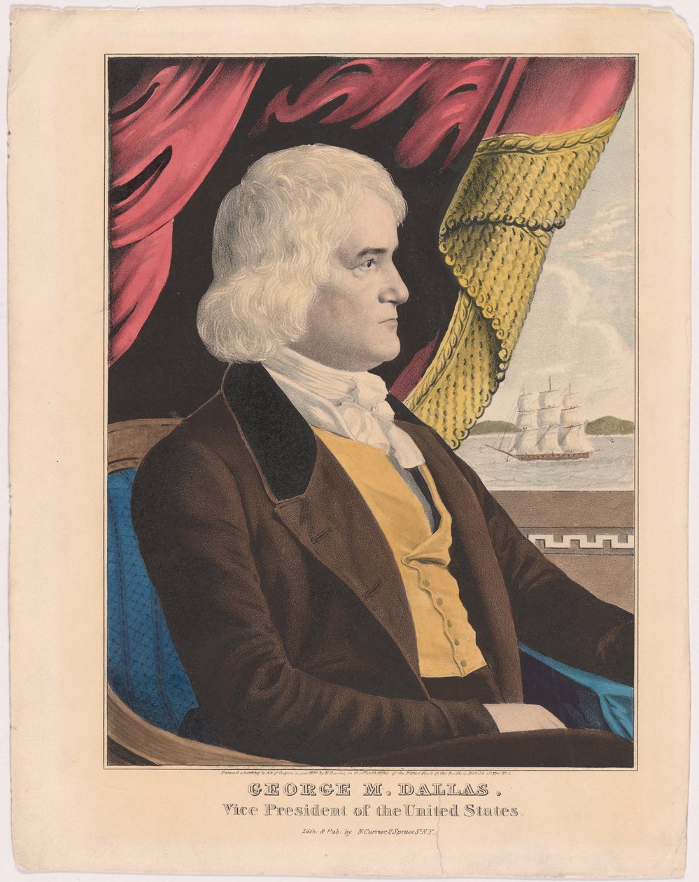 George Mifflin Dallas von Nathaniel Currier