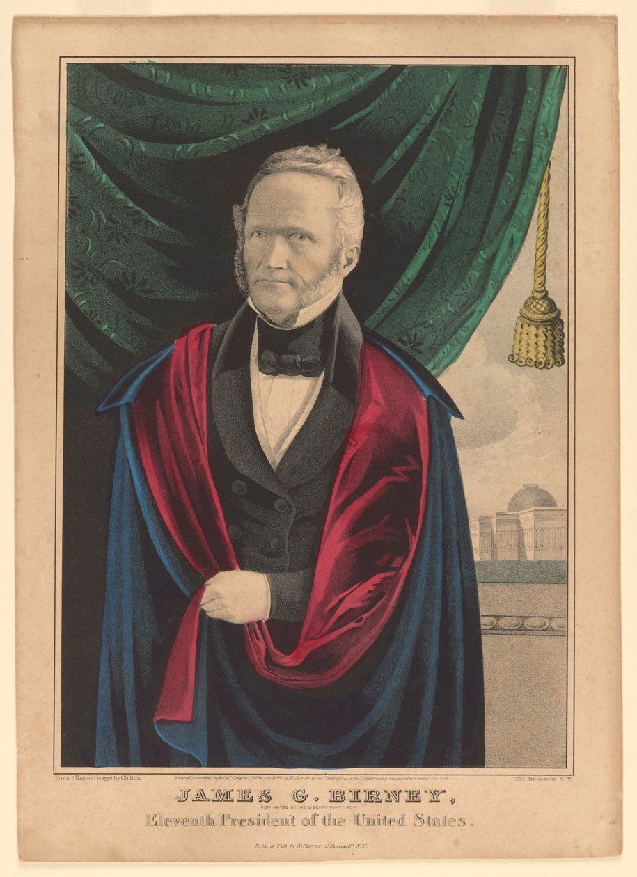 James G. Birney von Nathaniel Currier