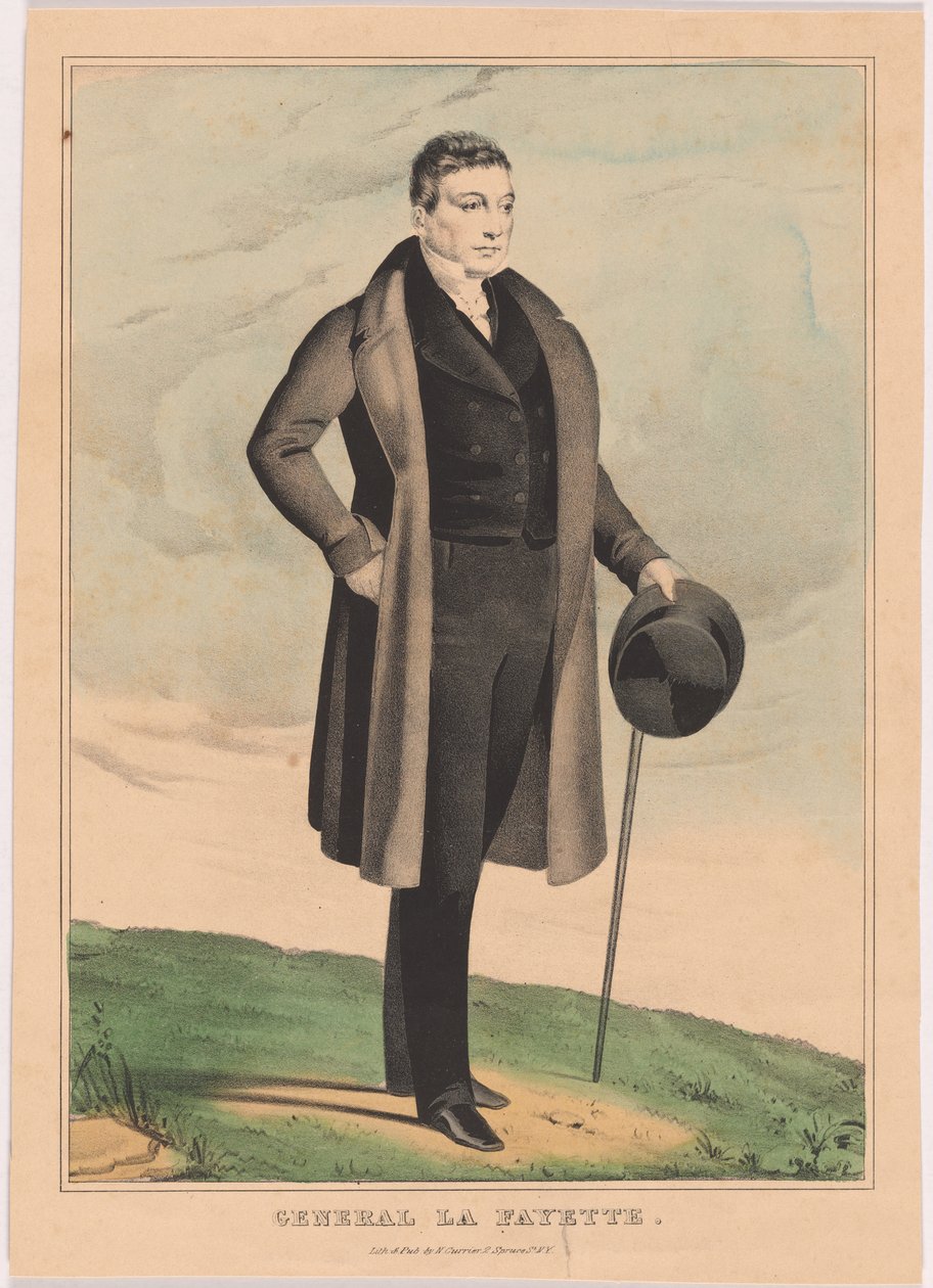 Marquis De Lafayette von Nathaniel Currier