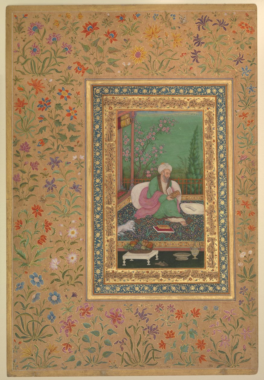 Illustration von Ustad Mansur, bekannt als Nādir-al-‘Asr von Nãdir al ’Asr Ustad Mansur