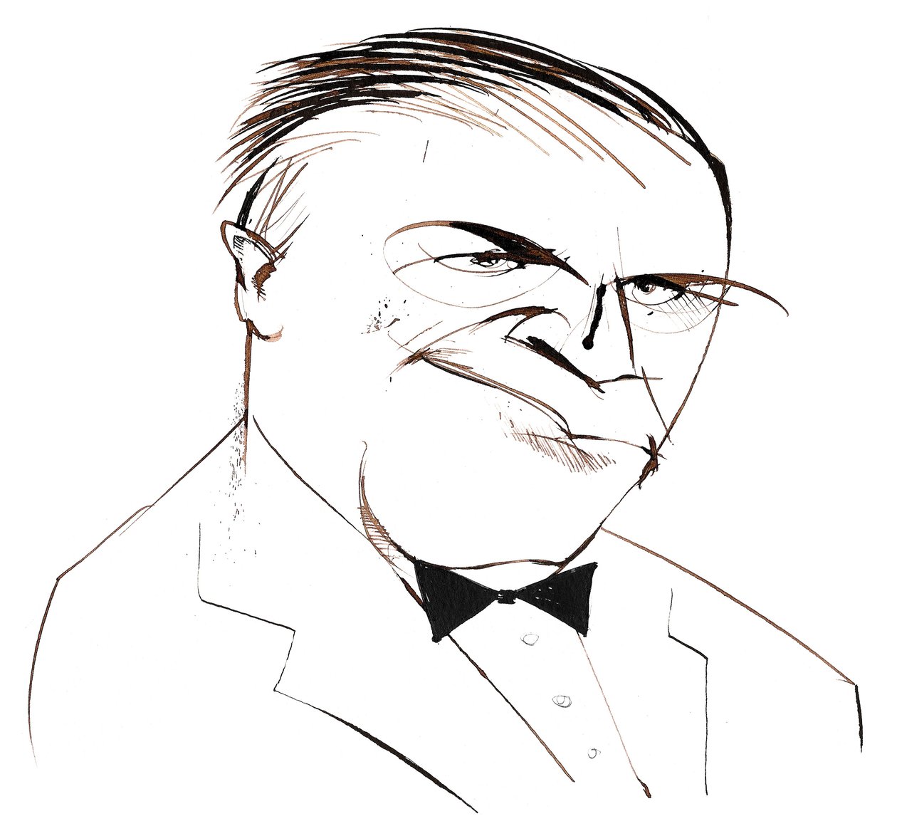 Ferde Grofé, Karikatur von Neale Osborne