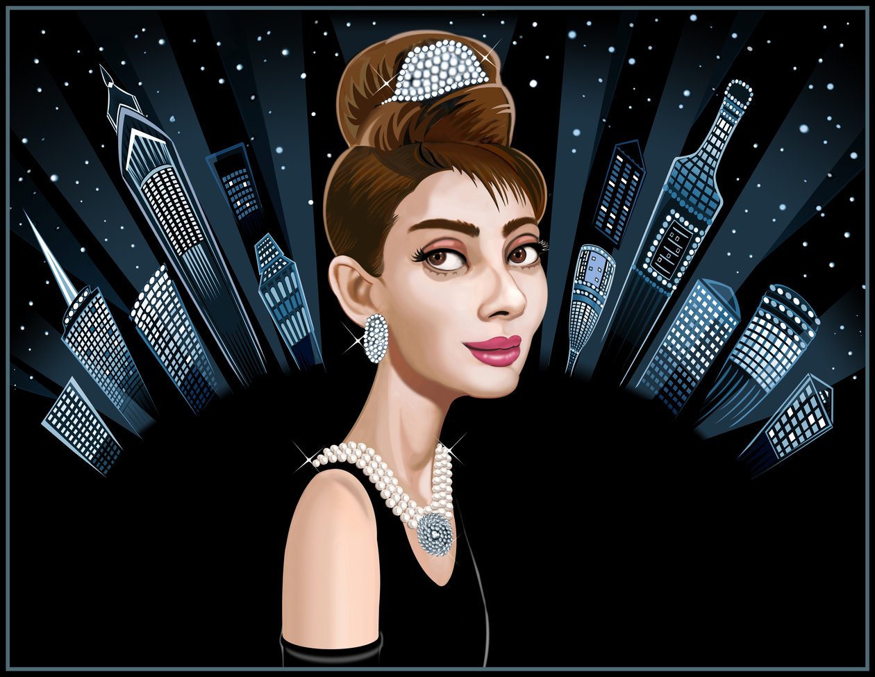 Audrey Hepburn, 2021 von Neale Osborne