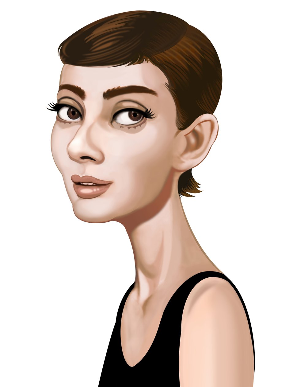 Audrey Hepburn von Neale Osborne