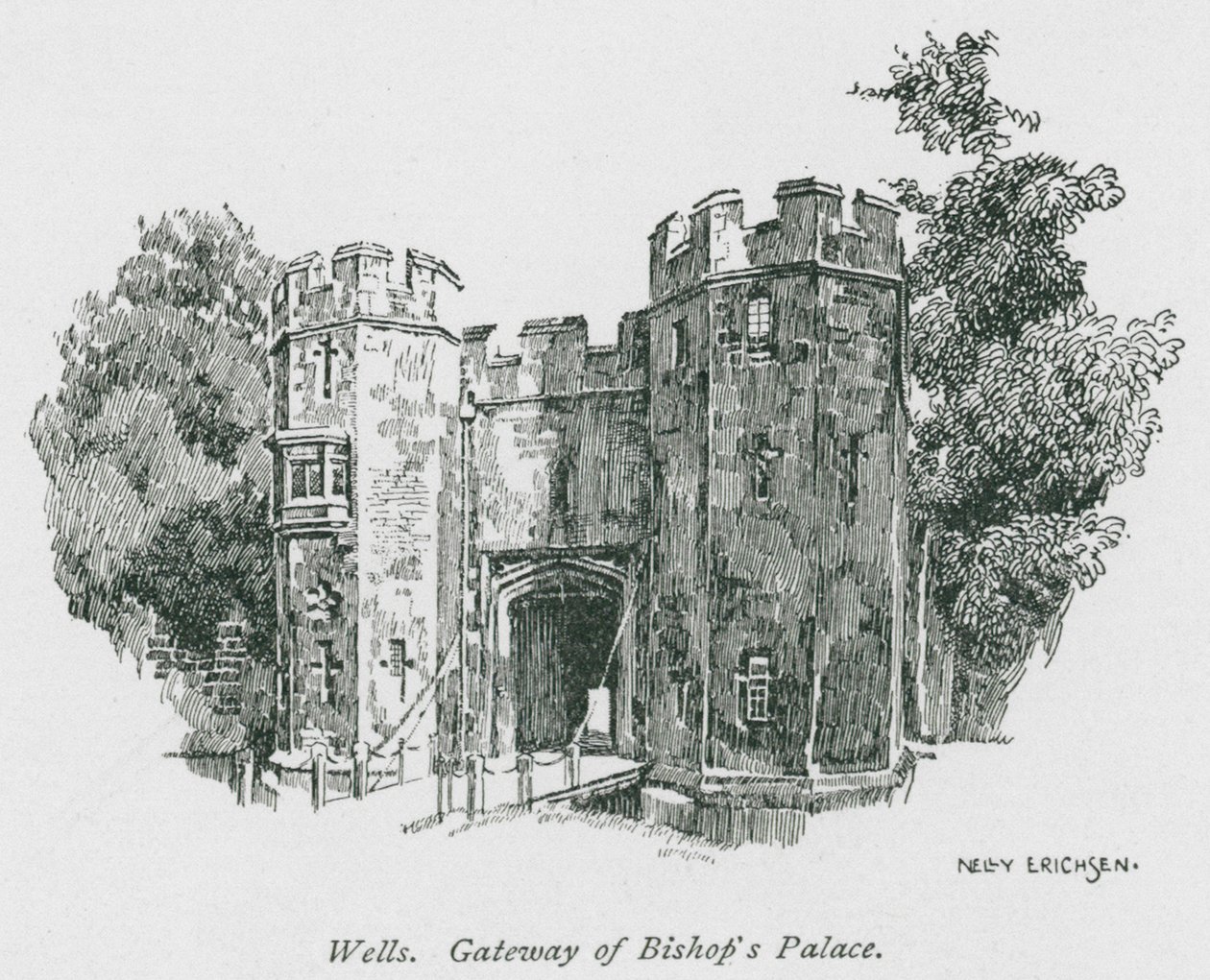 Tor des Bischofspalastes, Wells von Nelly Erichsen
