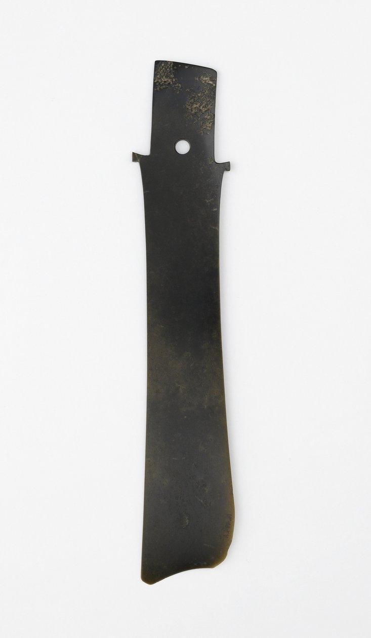 Gabelmeißel (zhang), Qijia-Kultur, ca. 2500-2000 v. Chr. von Neolithic Period Chinese School