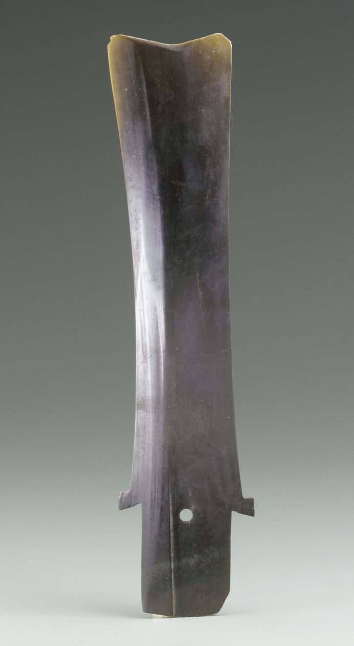 Erntemesser (hu), Qijia-Kultur, ca. 2500-2000 v. Chr. von Neolithic Period Chinese School
