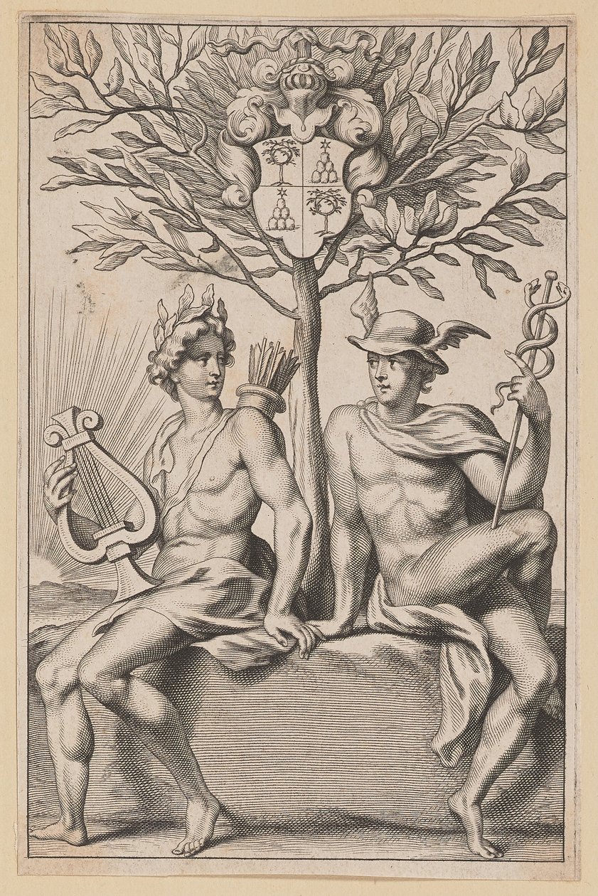 Titelseite für Philomathi Musae Juveniles von Netherlandish 17th Century after Sir Peter Paul Rubens