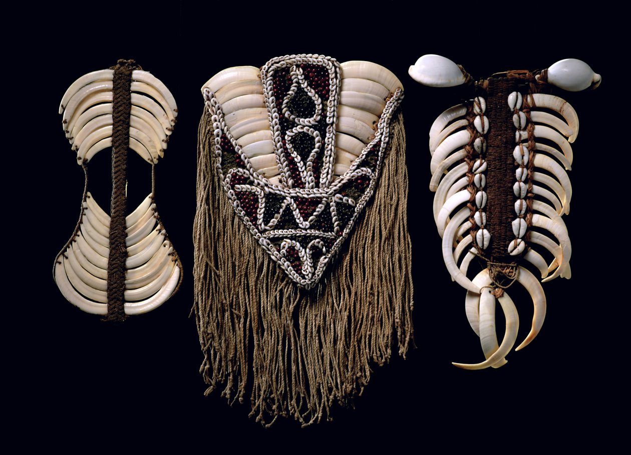 Brustornamente von Papua New Guinean