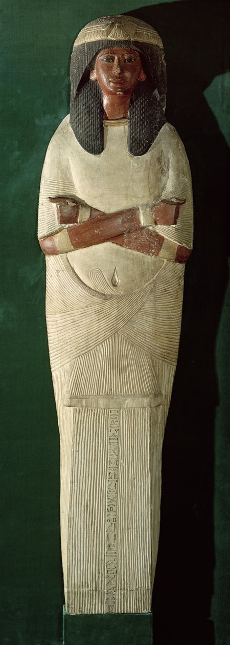 Deckelplatte der Mumie von Piay, ca. 1279-1213 v. Chr. von New Kingdom Egyptian