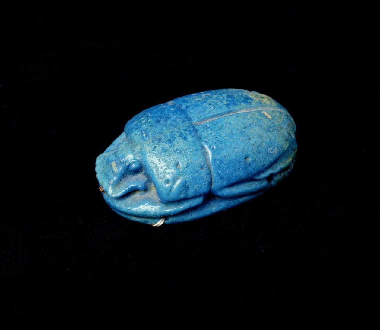 Skarabäus aus einer Mumie, aus Theben von New Kingdom Egyptian