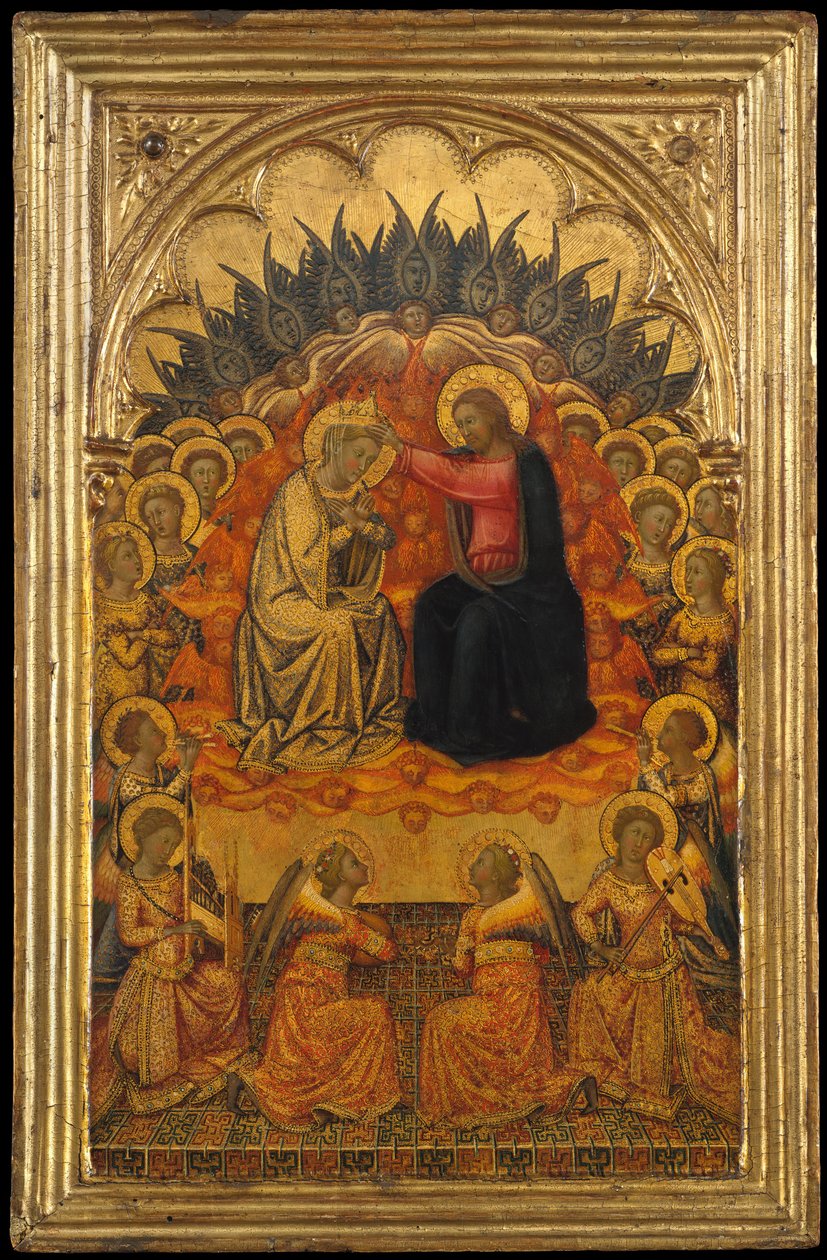 Die Krönung der Jungfrau, ca. 1380 von Niccolo di Buonaccorso
