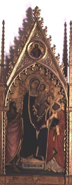 Madonna und Kind mit Heiligen von Niccolo di Pietro Gerini