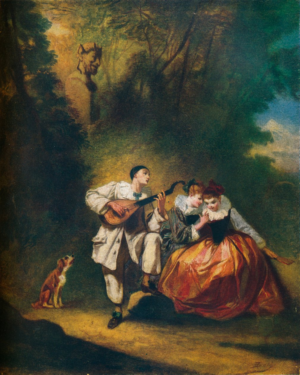Fête Galante, ca. 1860 von Nicholas Edward Gabe