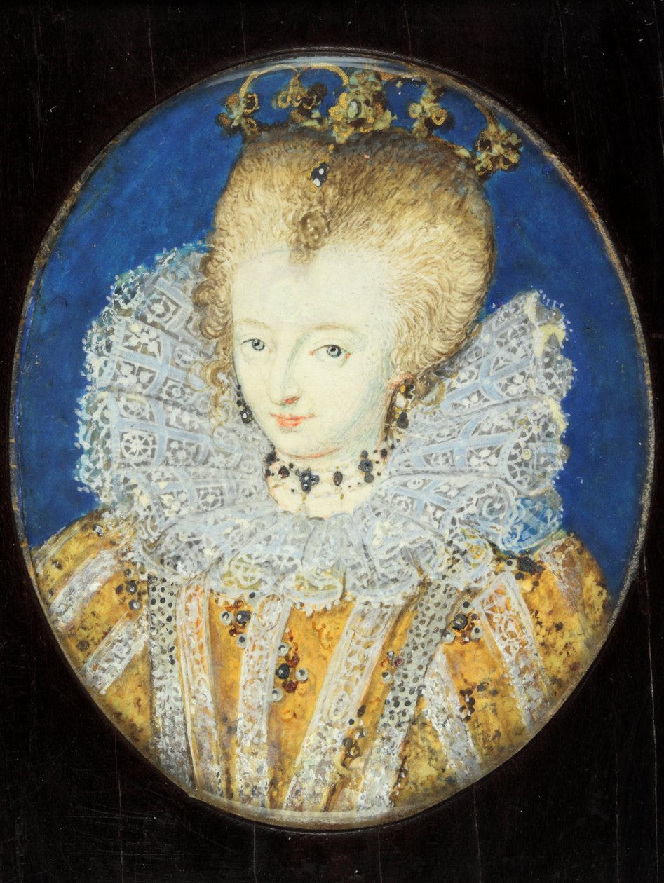 Eine Dame, traditionell als Elizabeth I. identifiziert, als Prinzessin von Nicholas Hilliard