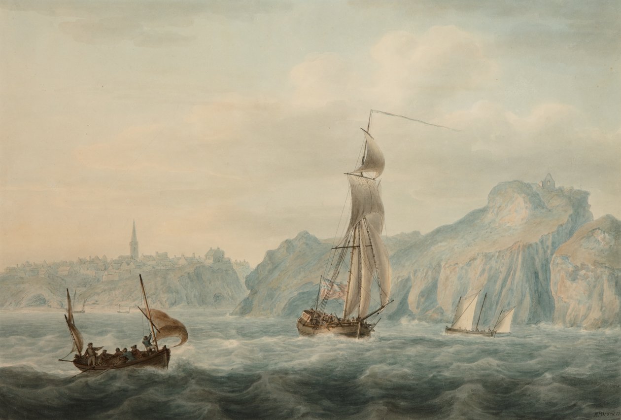 Hafen von Tenby von Nicholas Pocock