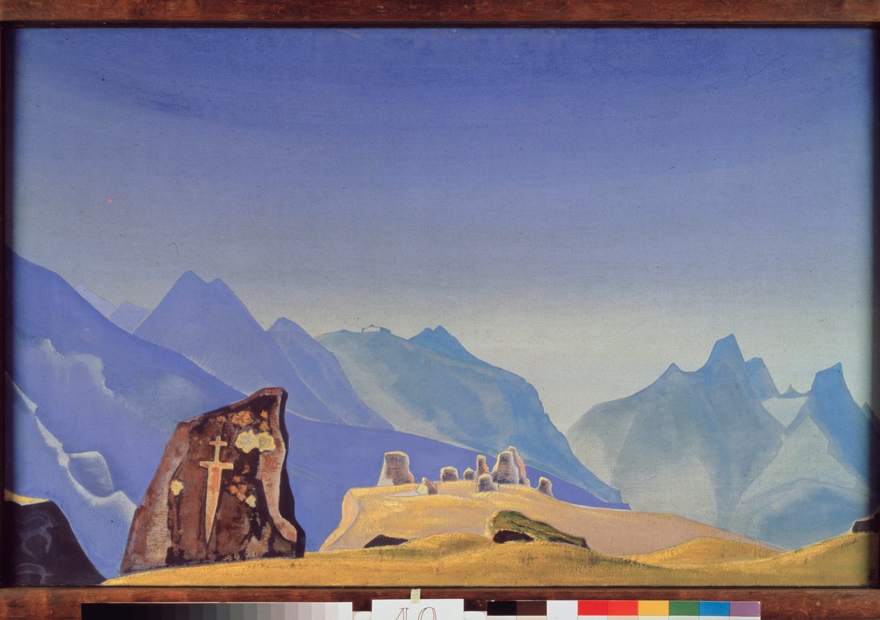 Das Schwert von Gesar Khan von Nicholas Roerich