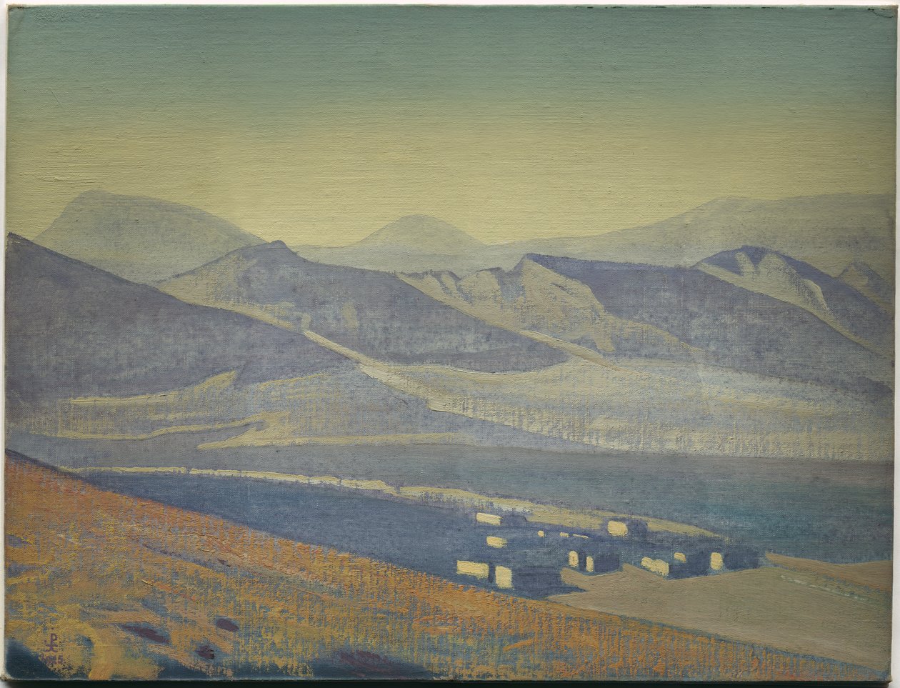 Heiligtümer und Zitadellen, aus der gleichnamigen Serie, 1925 von Nicholas Roerich