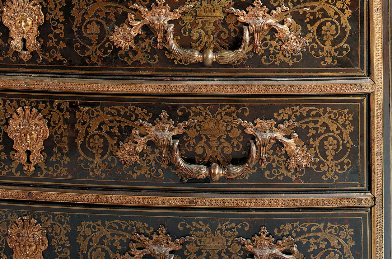 Detail einer Louis XIV Kommode (Detail) von Nicholas Sageot