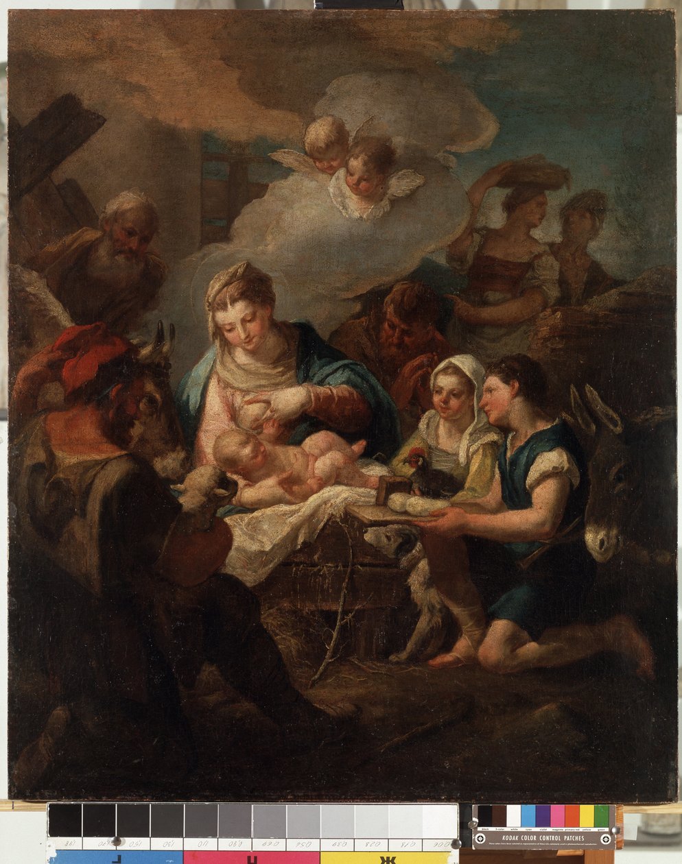 Anbetung des Christkindes von Nicolò Grassi