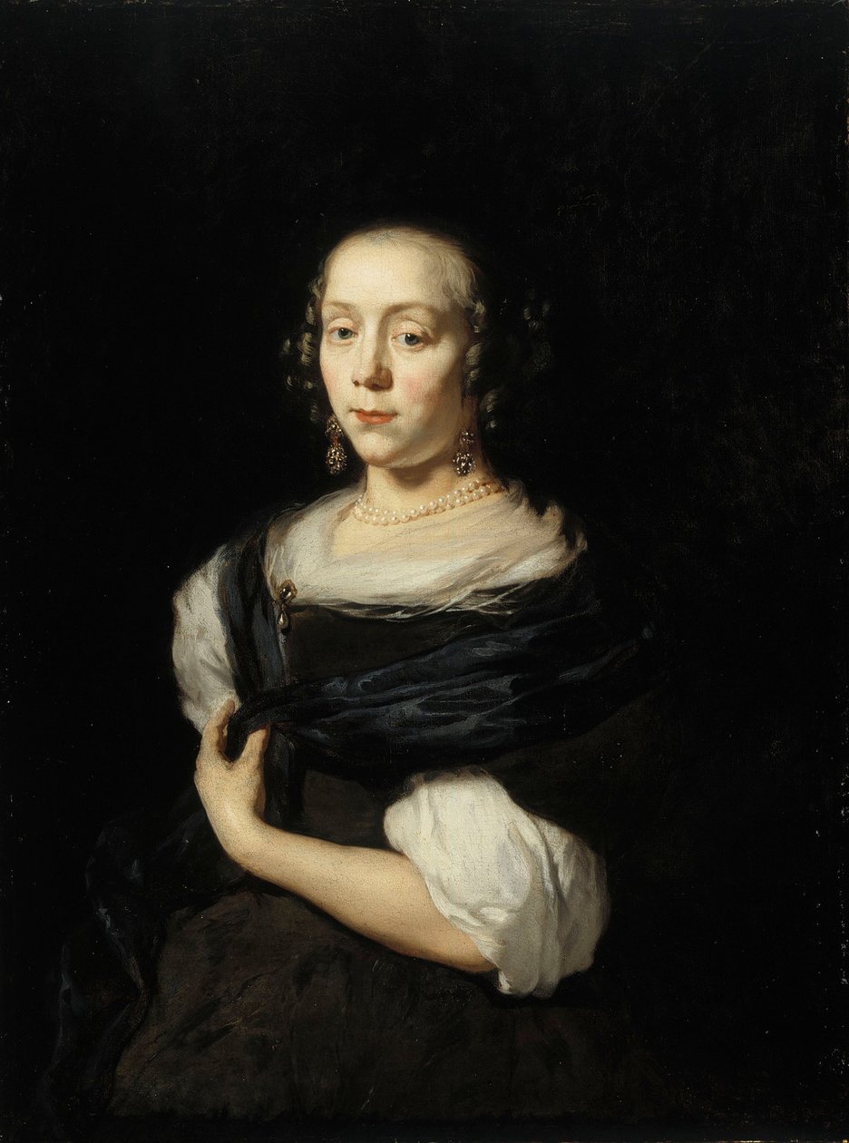 Porträt einer jungen Dame von Nicolaes Maes