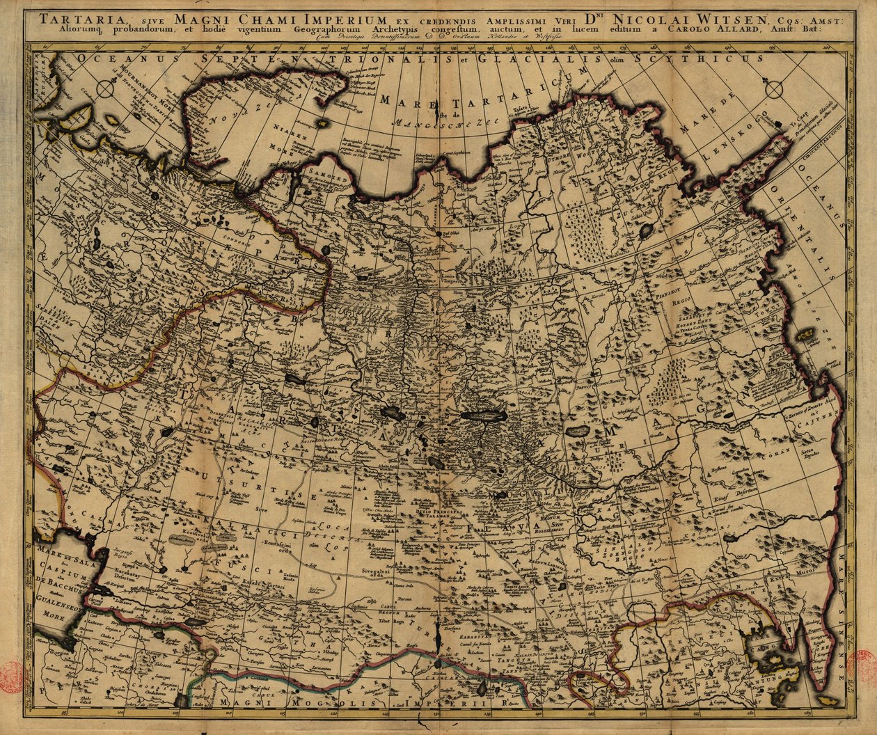 Die Tartarei, oder das Reich des Großen Khans von Nicolaes Witsen