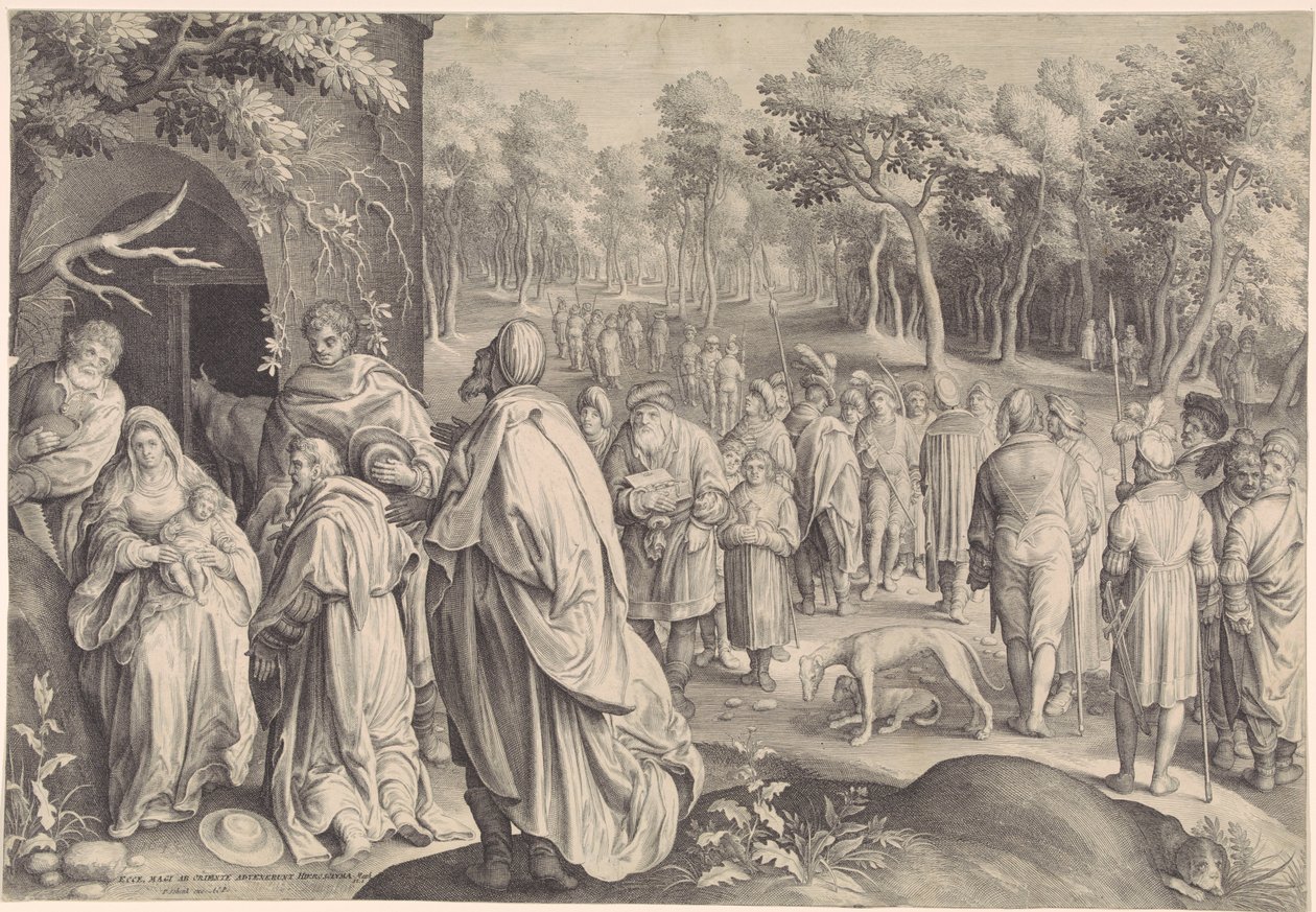 Anbetung der Könige von Nicolaes de Bruyn