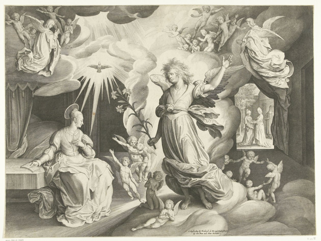 Verkündigung von Nicolaes de Bruyn