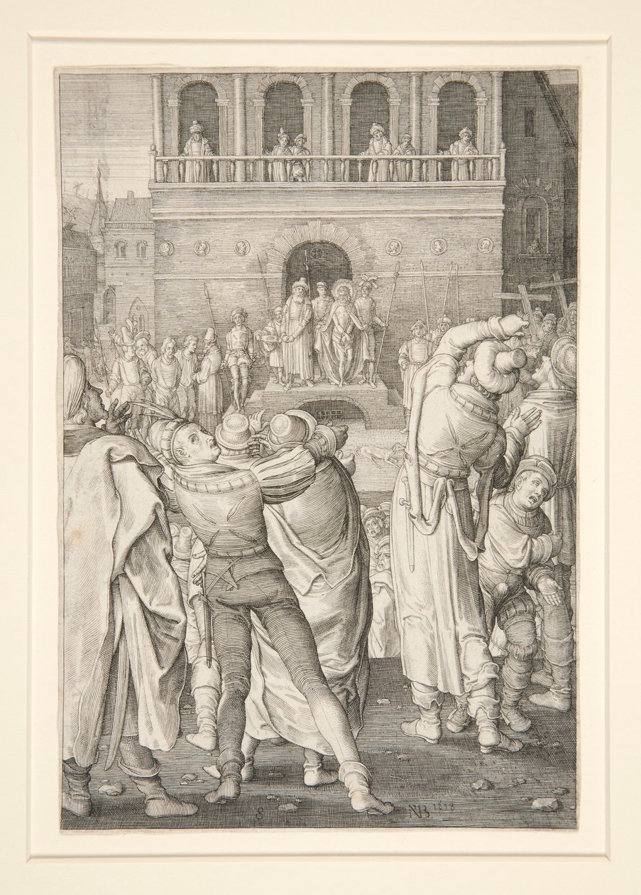 Christus dem Volk gezeigt (Passionsserie) von Nicolaes de Bruyn