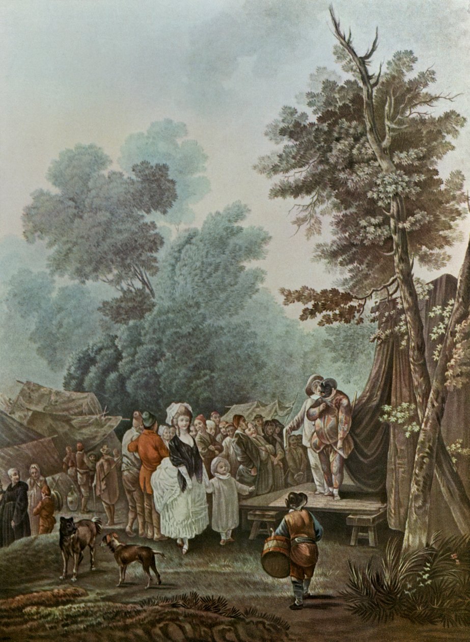 Der Jahrmarkt im Dorf von Nicolas Antoine Taunay
