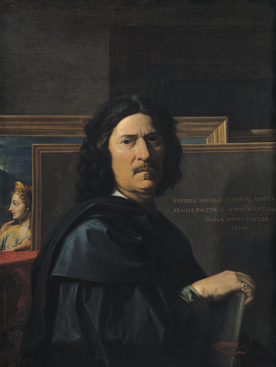 Porträt des Künstlers, 1650 von Nicolas Poussin