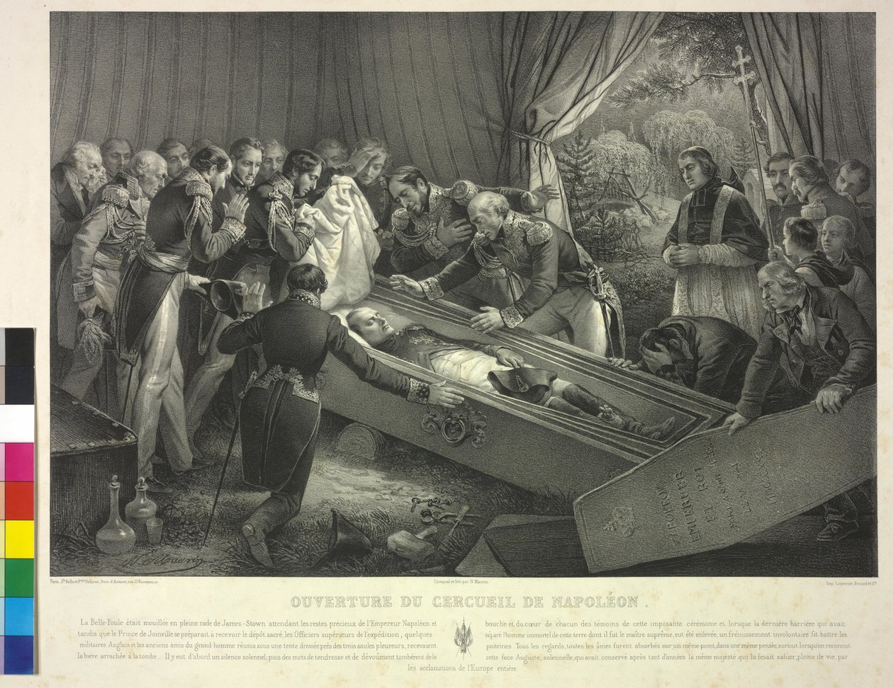 Kaiser der Franzosen Napoleon I. Bonaparte von Nicolas Eustache Maurin