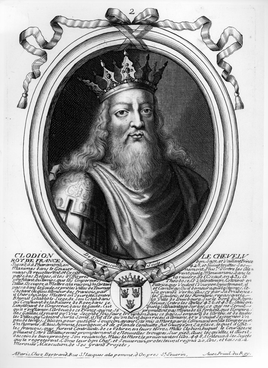 Clodion der Haarige (ca. 428-47) aus 