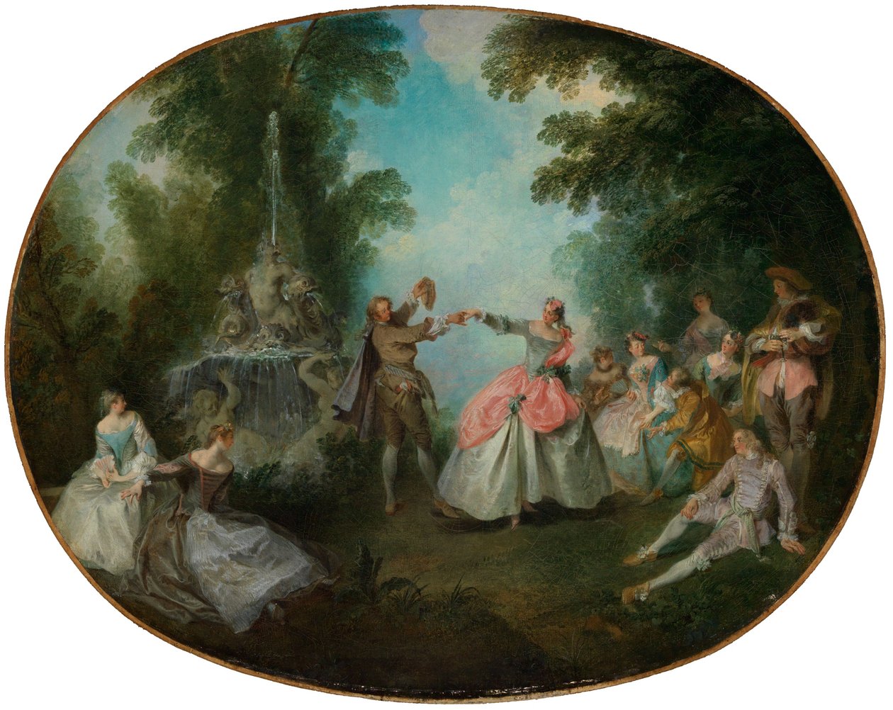 Das Menuett von Nicolas Lancret