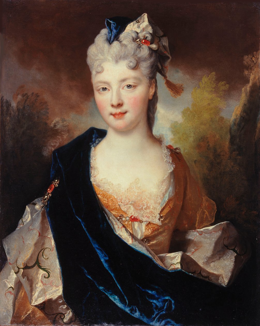 Porträt von Marie Anne de Bourbon-Condé, Herzogin von Vendôme von Nicolas Largillière de